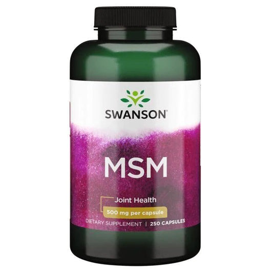 Swanson MSM 500mg 250 caps