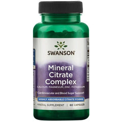 Swanson Mineral Citrate Complex 60 caps