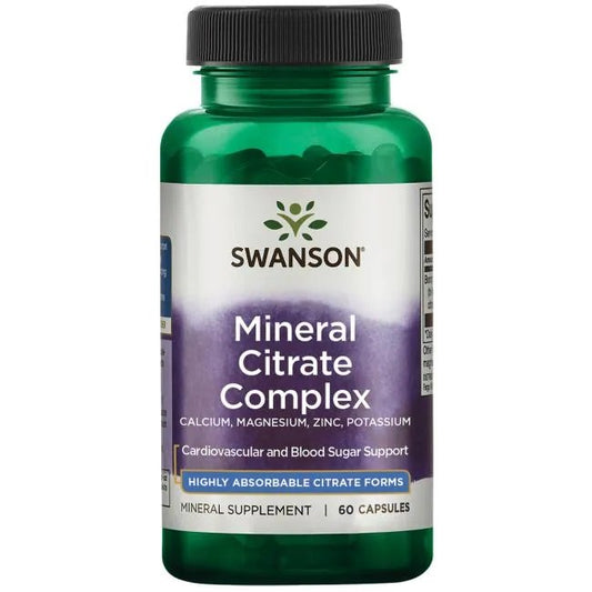 Swanson Mineral Citrate Complex 60 caps