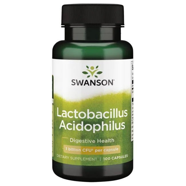Swanson Lactobacillus Acidophilus 1 billion CFU 100 caps
