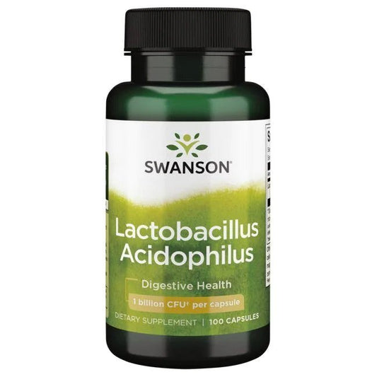 Swanson Lactobacillus Acidophilus 1 billion CFU 100 caps
