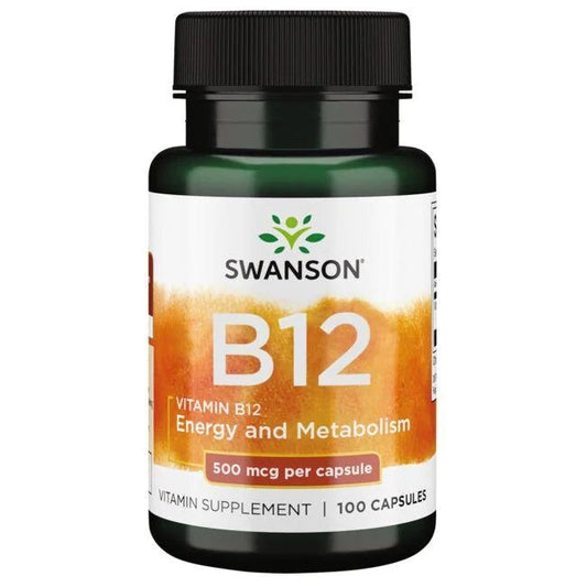 Swanson Vitamin B12 500mcg 100 caps