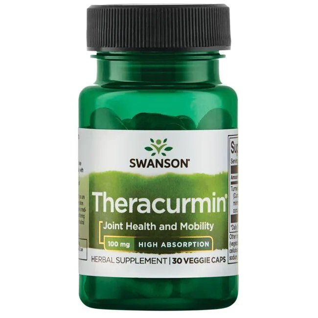 Swanson Theracurmin 100mg High Absorption 30 vcaps