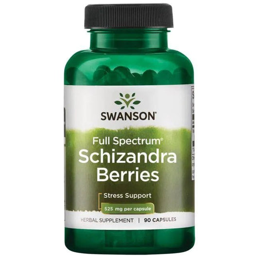 Swanson Full Spectrum Schizandra Berries 525mg 90 caps