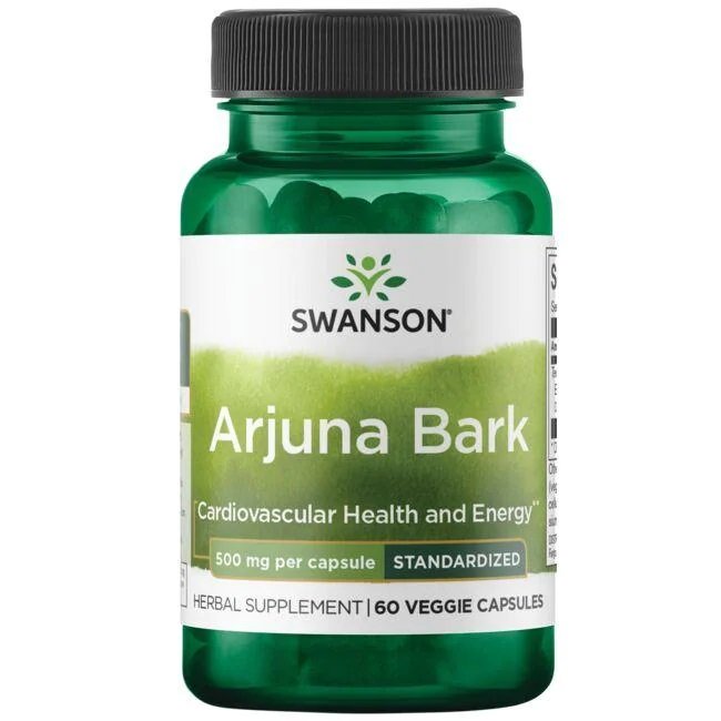 Swanson Arjuna Bark 500mg 60 vcaps