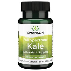 Swanson Full Spectrum Kale 400mg 60 vcaps