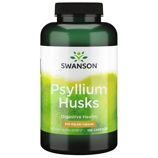 Swanson Psyllium Husks 610mg 100 caps