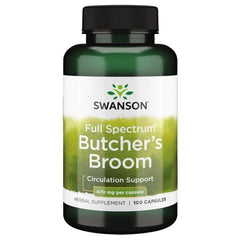 Swanson Full Spectrum Butcher's Broom 470mg 100 caps