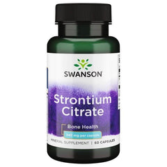 Swanson Strontium Citrate 340mg 60 caps