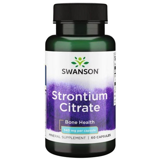 Swanson Strontium Citrate 340mg 60 caps