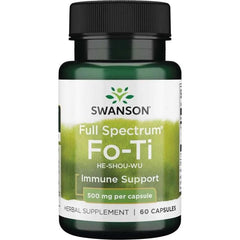 Swanson Full Spectrum Fo-Ti 500mg 60 caps