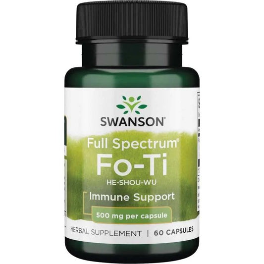 Swanson Full Spectrum Fo-Ti 500mg 60 caps