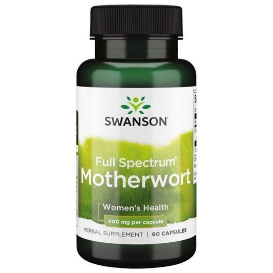 Swanson Full Spectrum Motherwort 400mg 60 caps