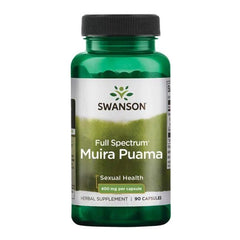 Swanson Full Spectrum Muira Puama 400mg 90 caps