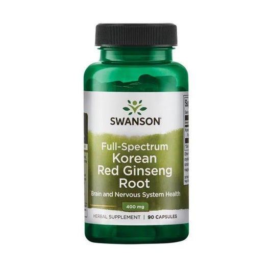 Swanson Full Spectrum Korean Red Ginseng Root 400mg 90 caps