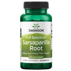 Swanson Full Spectrum Sarsaparilla Root 450mg 60 caps