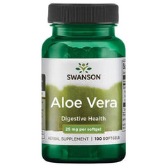 Swanson Aloe Vera 25mg 100 softgels