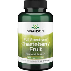 Swanson Full Spectrum Chasteberry Fruit 400mg 120 caps