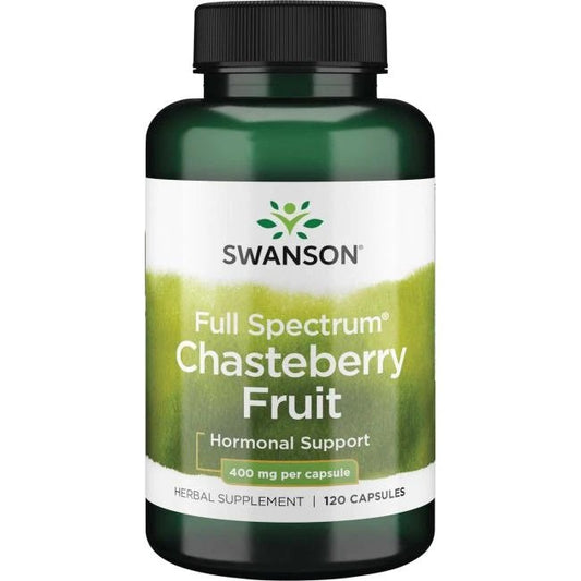 Swanson Full Spectrum Chasteberry Fruit 400mg 120 caps