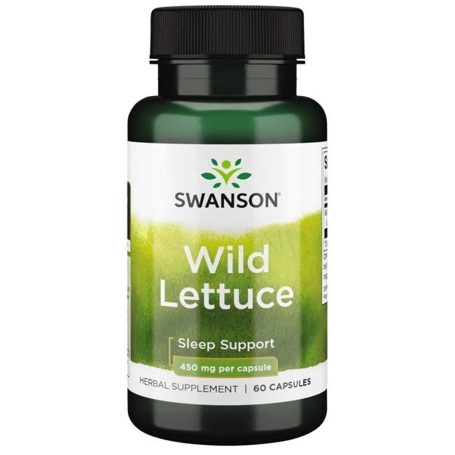 Swanson Wild Lettuce 450mg 60 caps