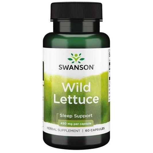 Swanson Wild Lettuce 450mg 60 caps