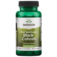 Swanson Full Spectrum Black Cohosh 540mg 60 caps