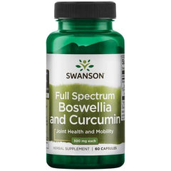 Swanson Full Spectrum Boswellia and Curcumin 300mg 60 caps