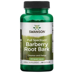 Swanson Full Spectrum Barberry Root Bark 450mg  60 caps