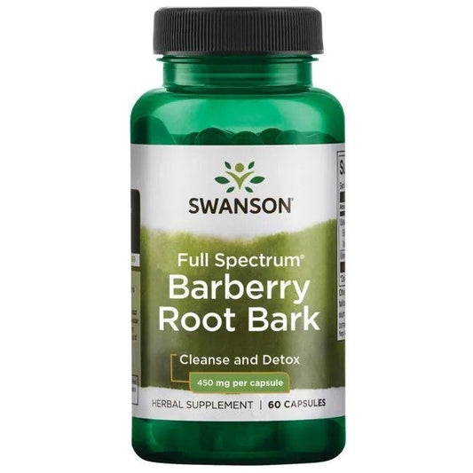 Swanson Full Spectrum Barberry Root Bark 450mg  60 caps