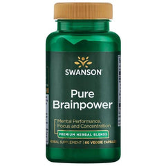 Swanson Pure Brainpower 60 vcaps
