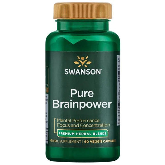 Swanson Pure Brainpower 60 vcaps
