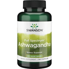 Swanson Full Spectrum Ashwagandha 450mg 100 caps