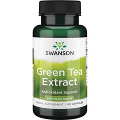 Swanson Green Tea Extract 500mg 60 caps