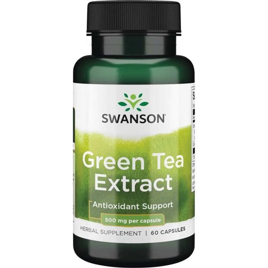Swanson Green Tea Extract 500mg 60 caps
