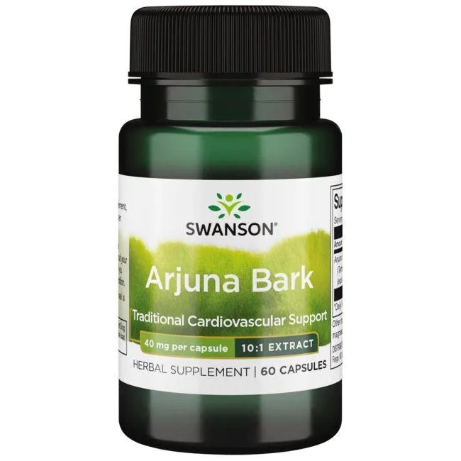Swanson Arjuna Bark (10:1) Extract 40mg 60 caps