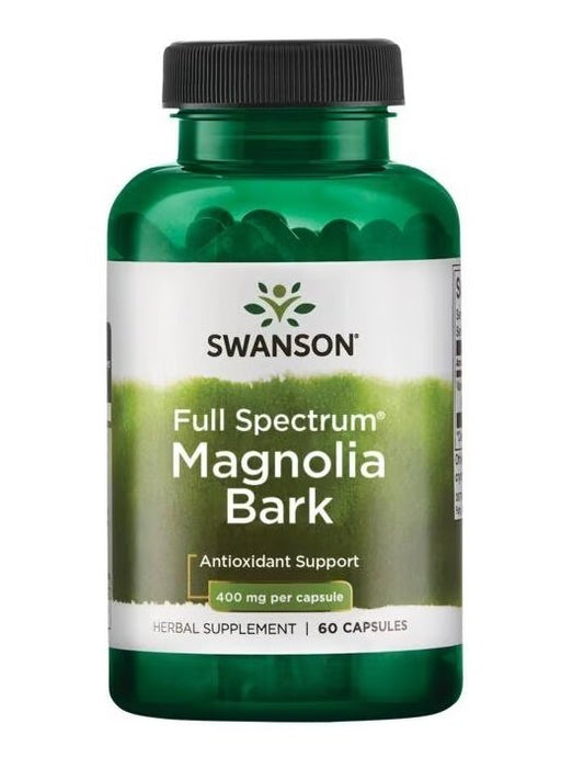 Swanson Full Spectrum Magnolia Bark 400mg 60 caps