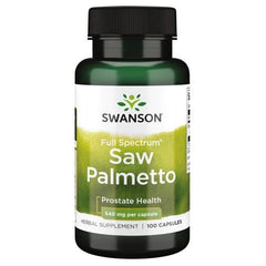 Swanson Saw Palmetto 540mg 100 caps
