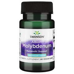Swanson Albion Molybdenum 400mcg 60 vcaps