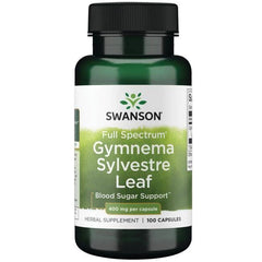 Swanson Full Spectrum Gymnema Sylvestre Leaf 400mg 100 caps