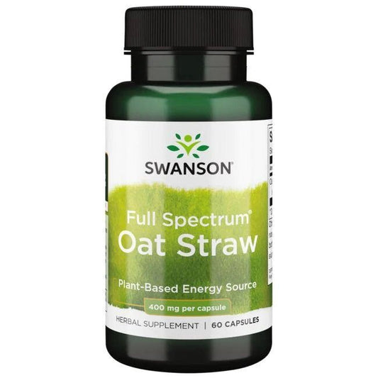 Swanson Full Spectrum Oat Straw 400mg 60 caps