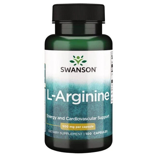 Swanson L-Arginine 500mg 100 caps