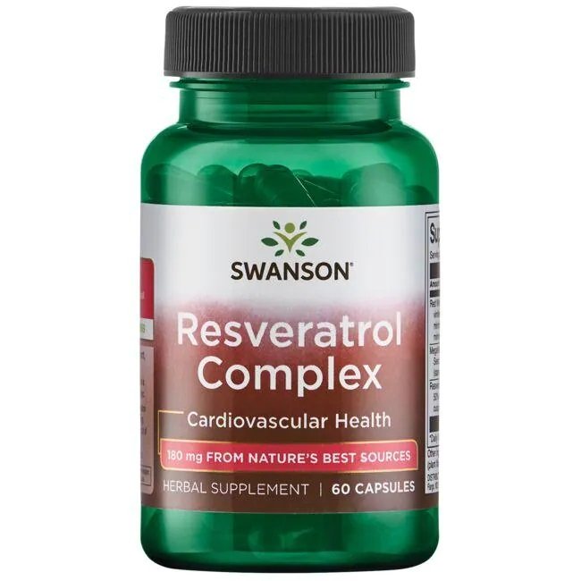 Swanson Resveratrol Complex 60 caps
