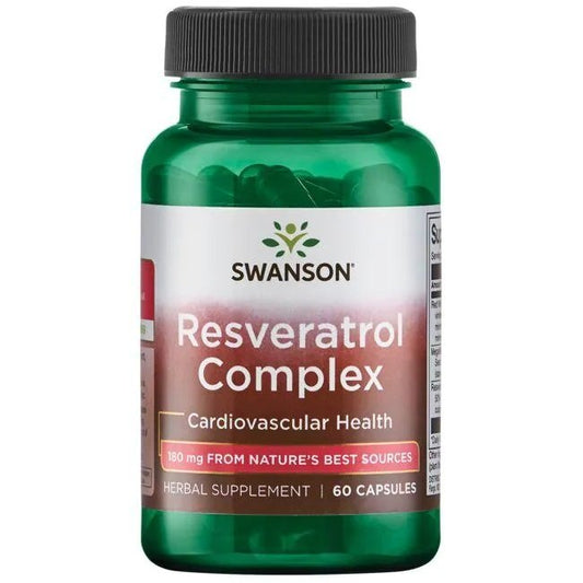 Swanson Resveratrol Complex 60 caps
