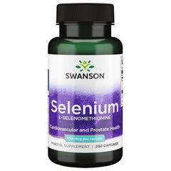 Swanson Selenium 100mcg 200 caps