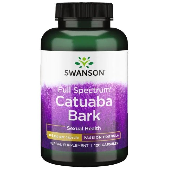 Swanson Full Spectrum Catuaba Bark 465mg 120 caps
