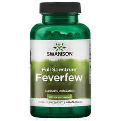 Swanson Full Spectrum Feverfew 380mg 100 caps