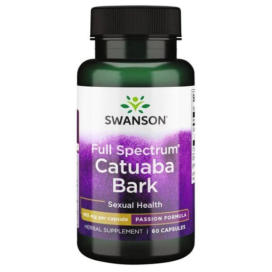 Swanson Full Spectrum Catuaba Bark 465mg 60 caps