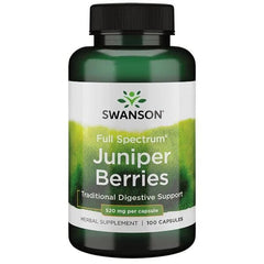Swanson Full Spectrum Juniper Berries 520mg 100 caps
