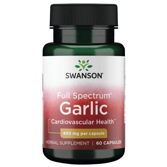 Swanson Full Spectrum Garlic 400mg 60 caps