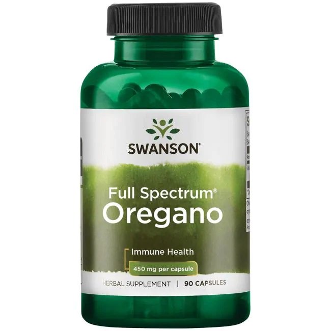 Swanson Full Spectrum Oregano 450mg 90 caps